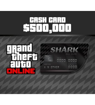 Grand Theft Auto Online - $500,000 Bull Shark Cash Card XBOX One Xbox One Key EUROPE